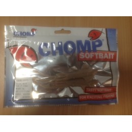 CHOMP SQUID SOFTBAIT, NATURAL/WHITE, 5" (130mm), 11 GRAMS, 2P/BAGS TRIAL PACK